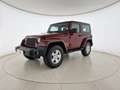 Jeep Wrangler 3p 2.8 crd sahara auto Rosso - thumbnail 1
