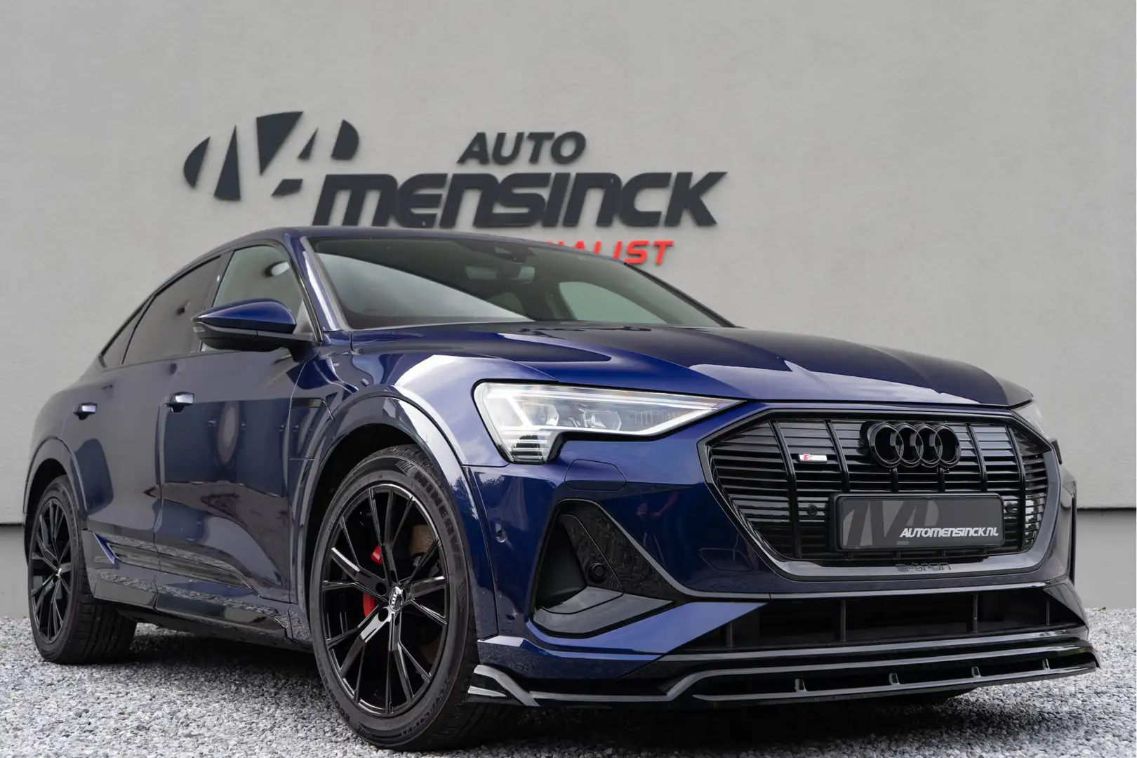 Audi e-tron Sportback 50 Quattro / 2x S-line/ Luchtvering/ Ada Blauw - 1