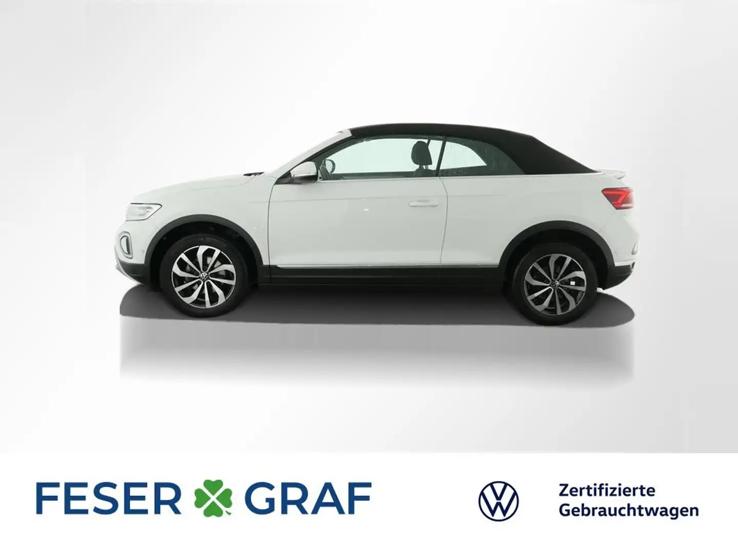 Volkswagen T-Roc Cabrio Style 1.5 TSI DSG Navi Kamera LED Weiß - 1