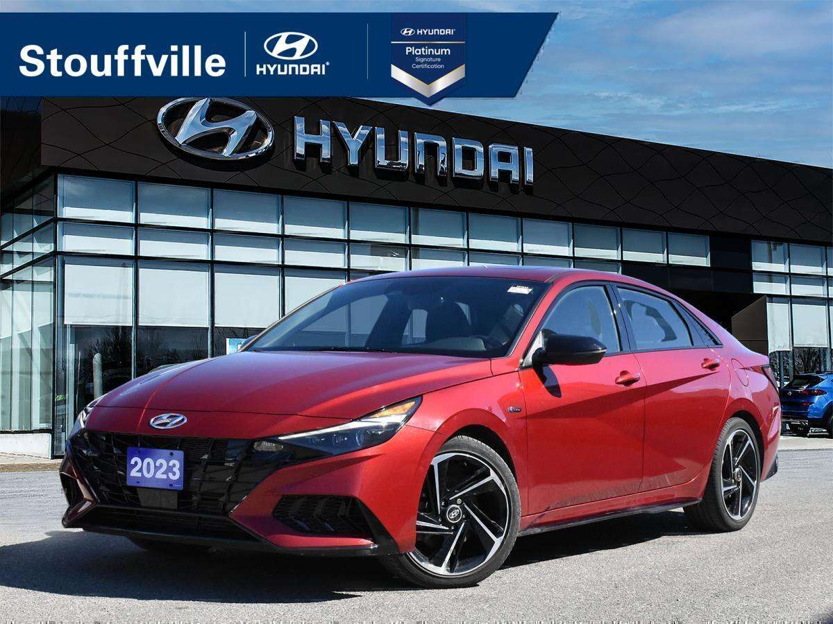Red 2023 Hyundai Elantra Sedan Automatic