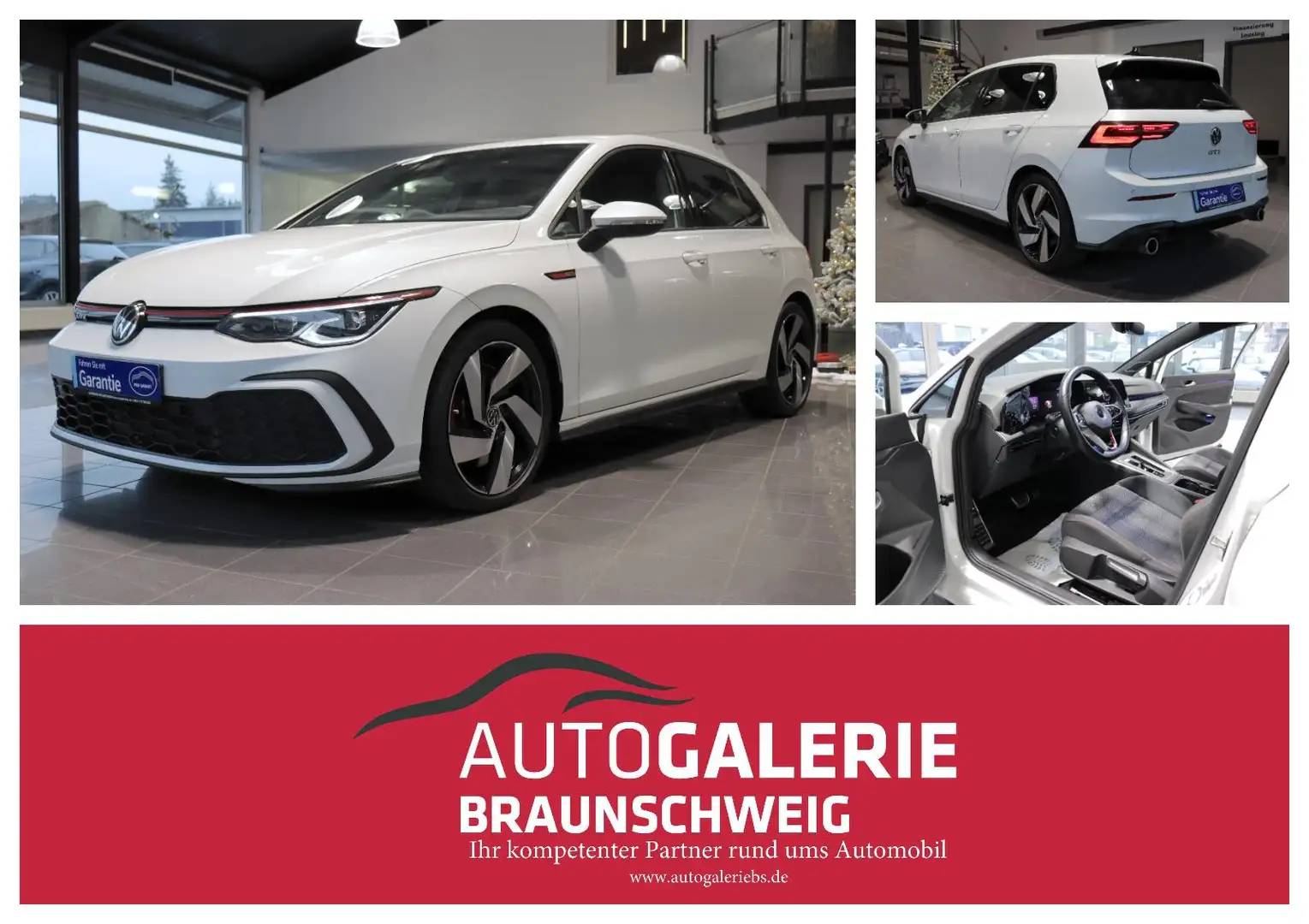 Volkswagen Golf 8 GTI 2.0 TSI DSG  *MATRIX*KAMERA*ACC*NAVI* Weiß - 1