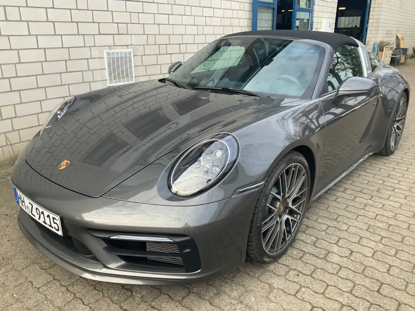 Porsche 992 911 Targa 4 Sportpaket/Lederpaket/Exclusive Grau - 2