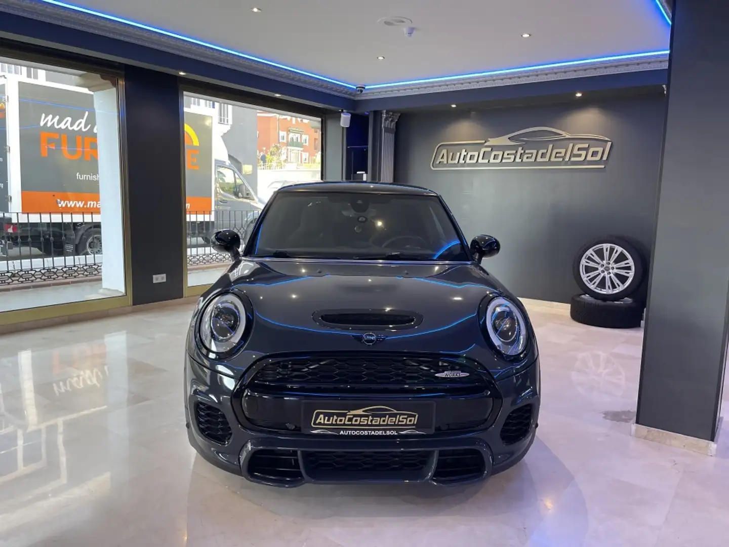 MINI John Cooper Works Aut. Gris - 1