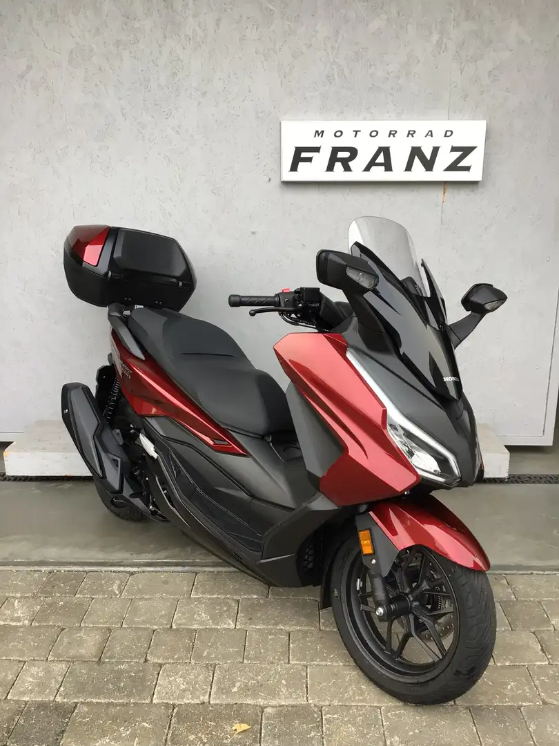 Honda Forza 350 ABS mit Top-Case Rot - 2