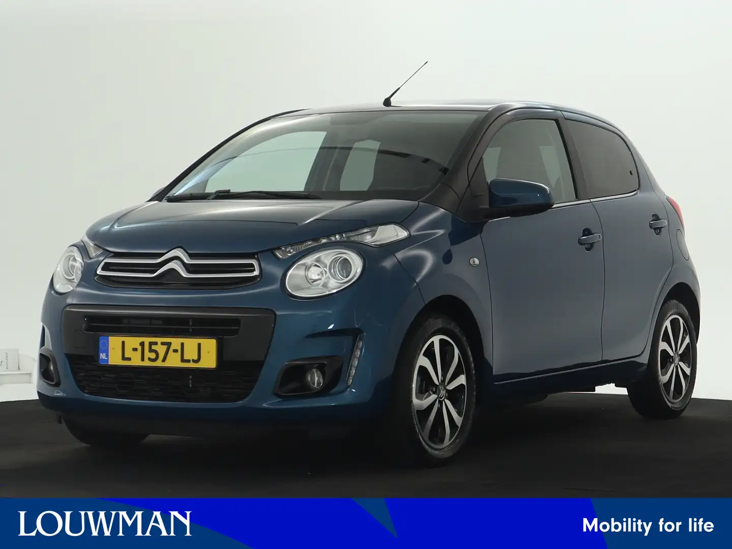 Citroen C1 1.0 VTi Shine Blauw - 1