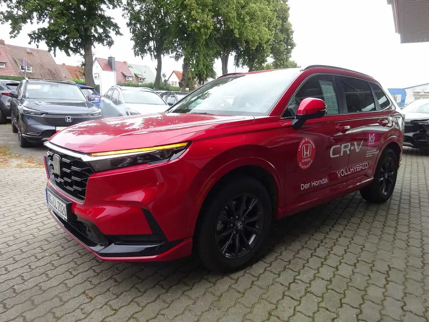 Honda CR-V Hybrid e:HEV 2.0 i-MMD AWD Advance Jahreswagen Rood - 2