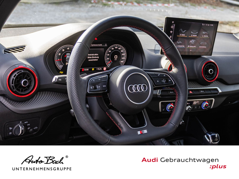 Audi Q2 S line 35TFSI Stronic LED GRA EPH DAB AHK — photo 11
