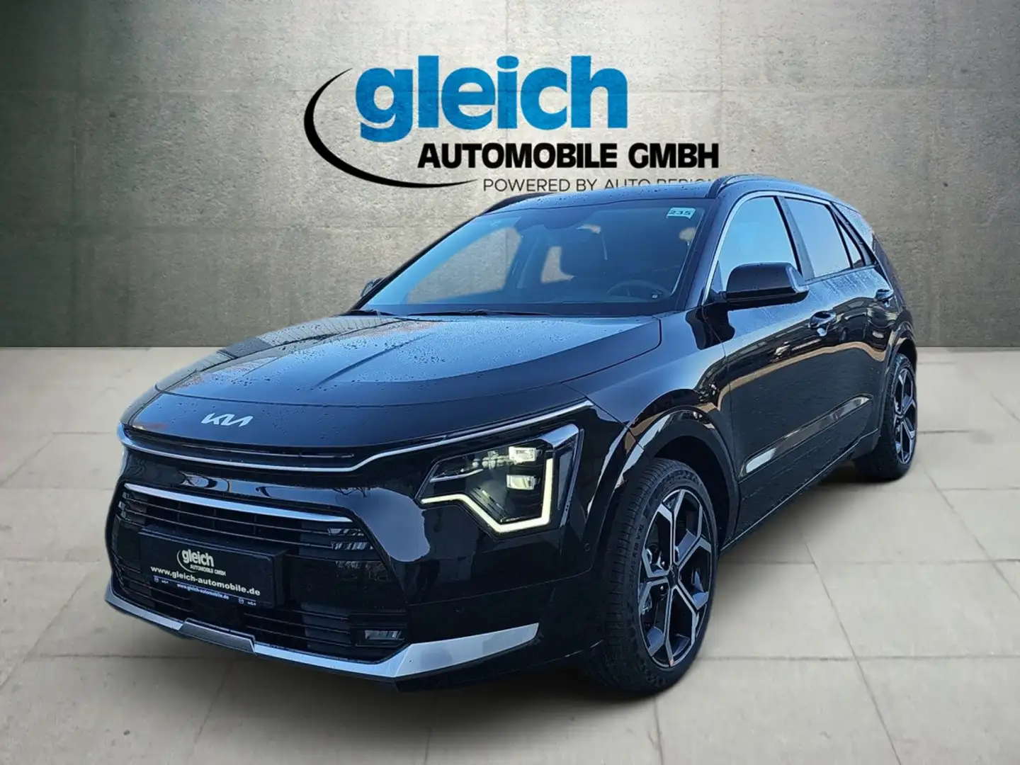 Kia Niro 1.6 Spirit ACC Navi LED KeyLess el.Heckk. Schwarz - 1