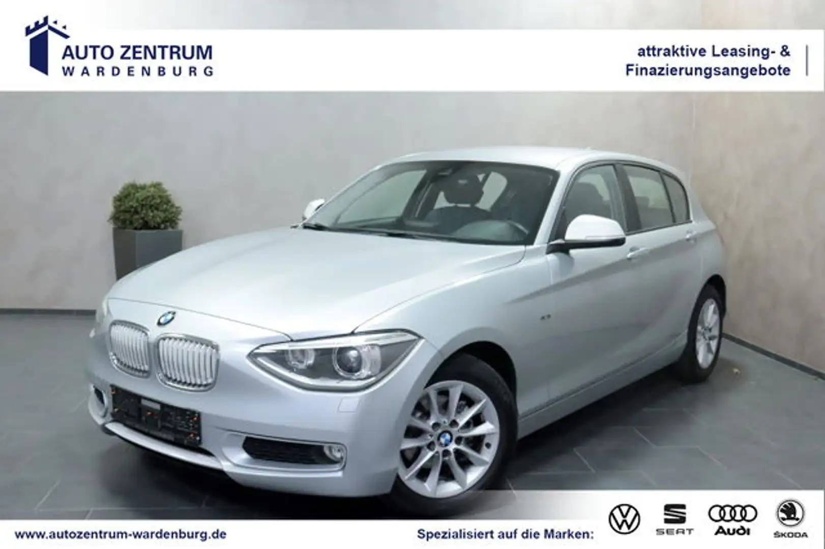 BMW 116 i Lim. Urban Line XENON NAVI TEMP PDC SHZ Gris - 1