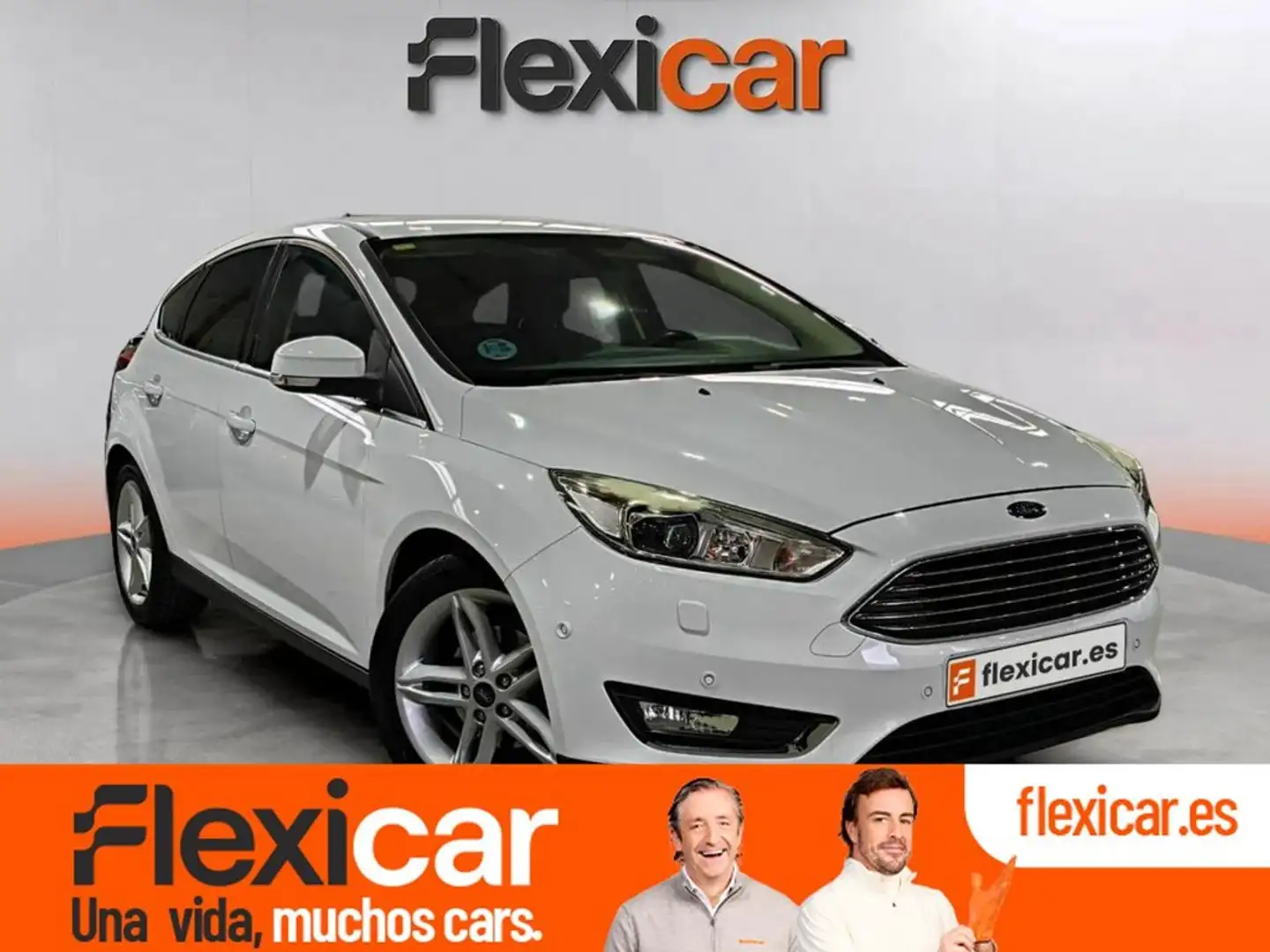 Ford Focus 1.0 Ecoboost A-S-S 125v Titanium Blanco - 1
