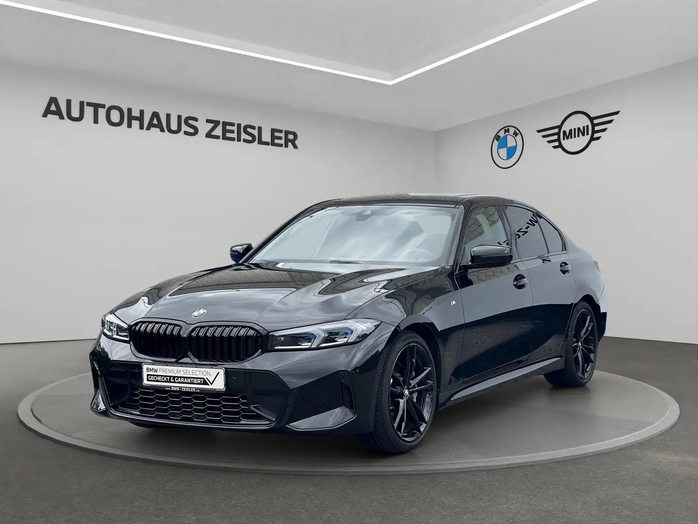 BMW 330 i Lim. M SPORTPAKET AHK Glasdach UPE 75.040,-- Schwarz - 1
