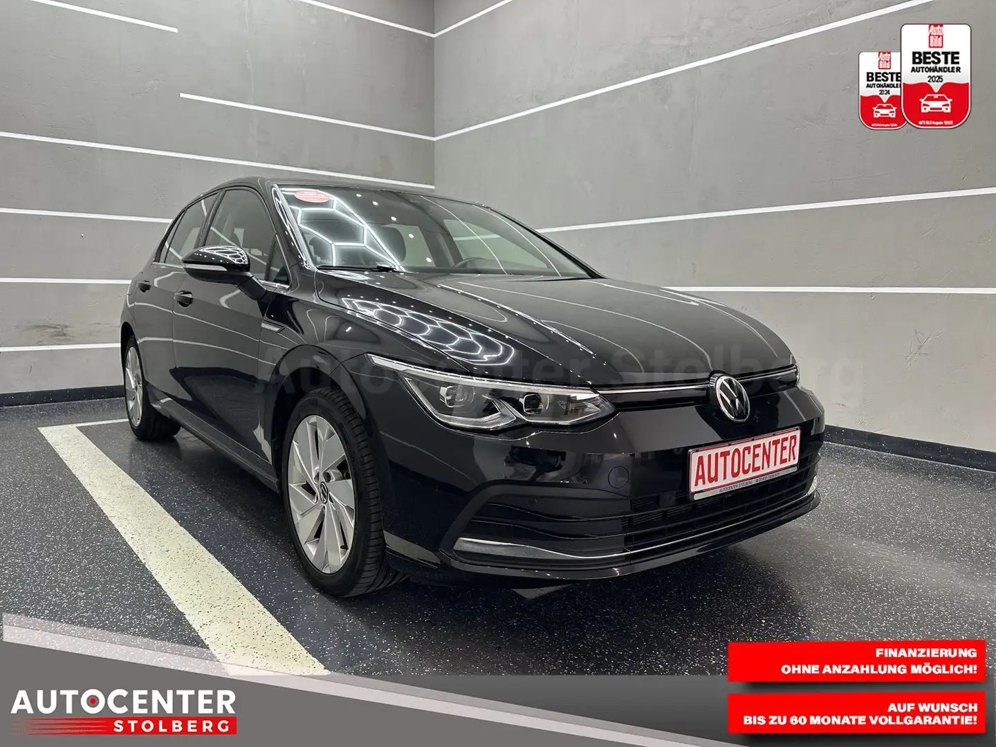 Volkswagen Golf Style "NAVI-CAM-SITZH-MULTI-PDC-ALU" Zwart - 2