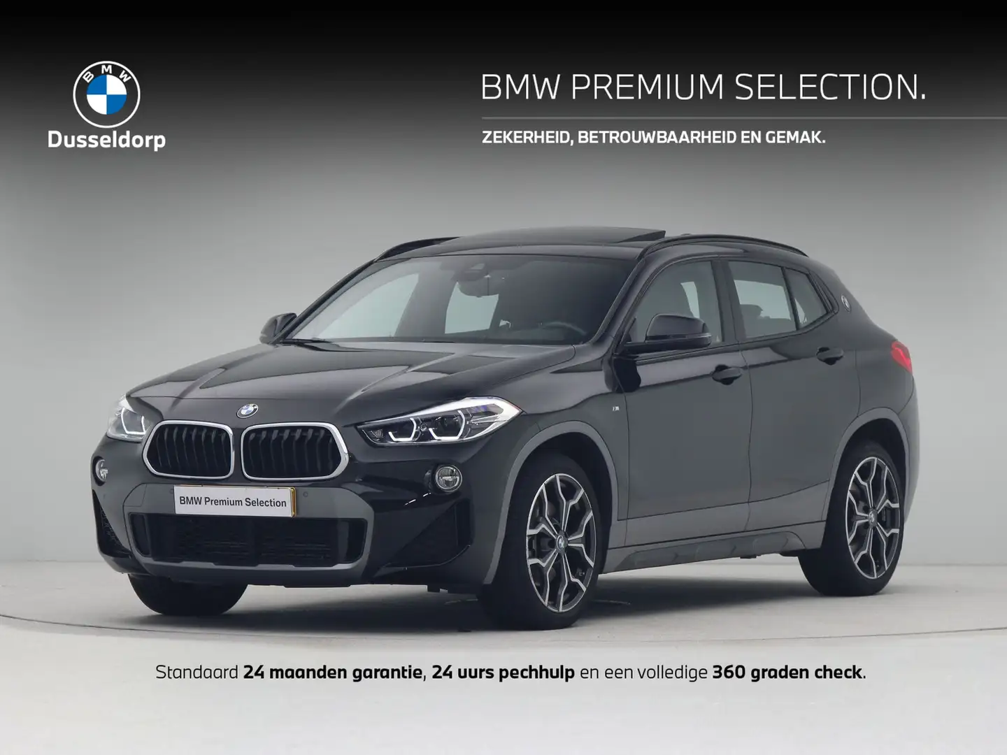 BMW X2 sDrive20i High Executive Apple CarPlay voorbereidi Zwart - 1