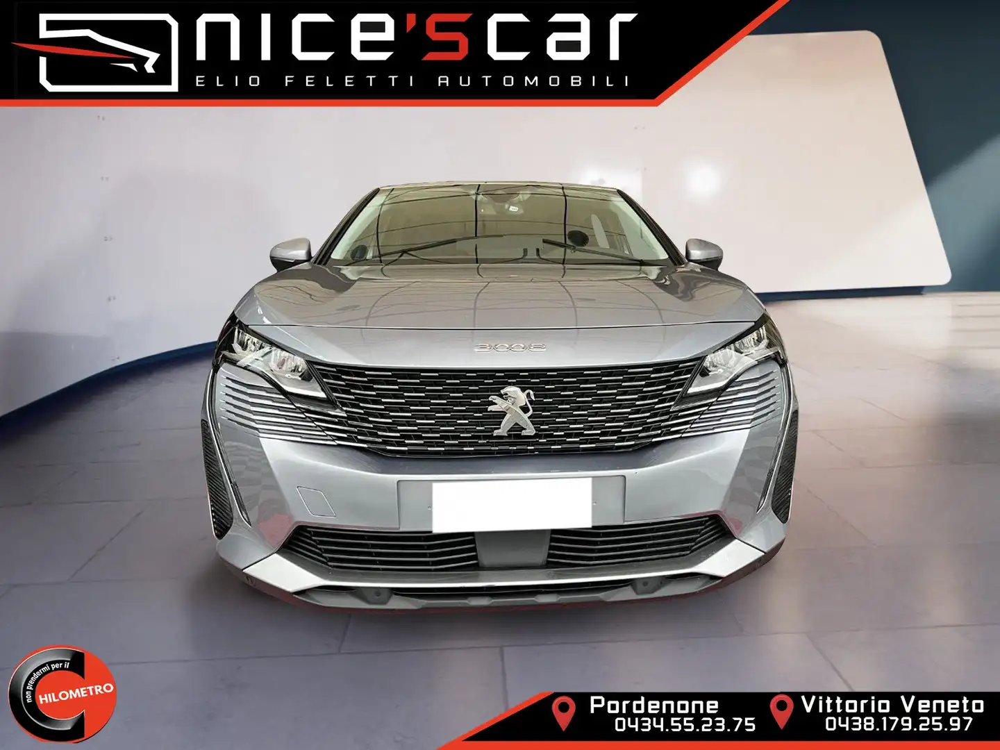 Peugeot 3008 BlueHDi 130 EAT8 S&S Active Business Argento - 2