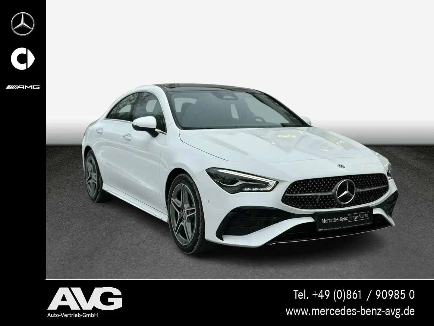 Mercedes-Benz CLA 220 CLA 220 d AMG-Premium Pano MBUX Kamera LED Navi Weiß - 2