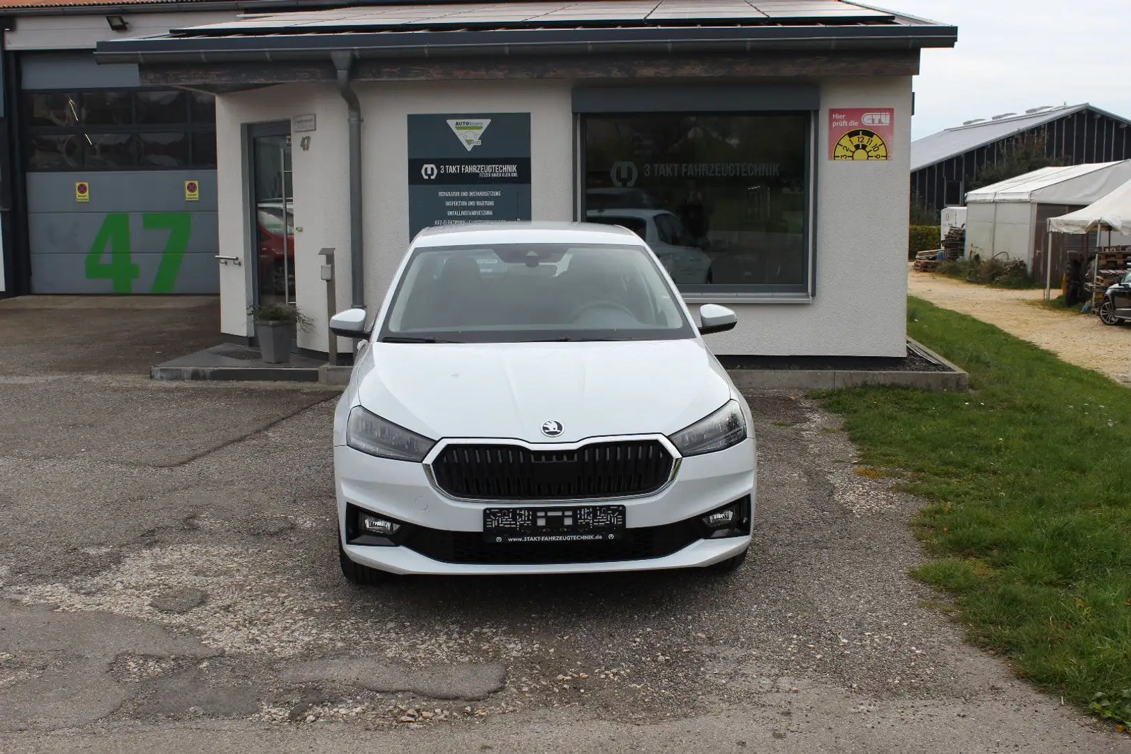 Skoda Fabia Selection+LED+SHZ+PDC Blanc - 2