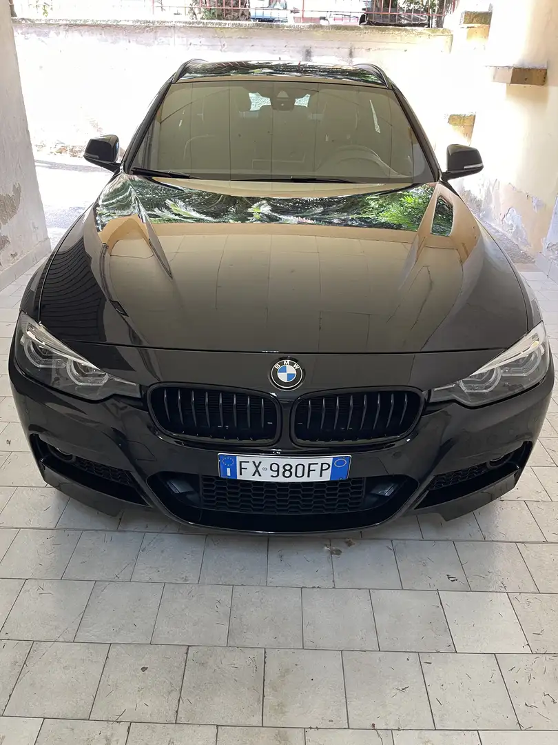 BMW 316 serie 3 Touring Msport SHADOW EDITION auto Fekete - 1
