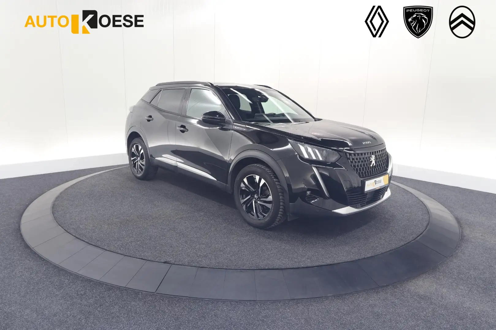 Peugeot 2008 PureTech 130 GT-Line | Camera | Adaptieve Cruise C Zwart - 1
