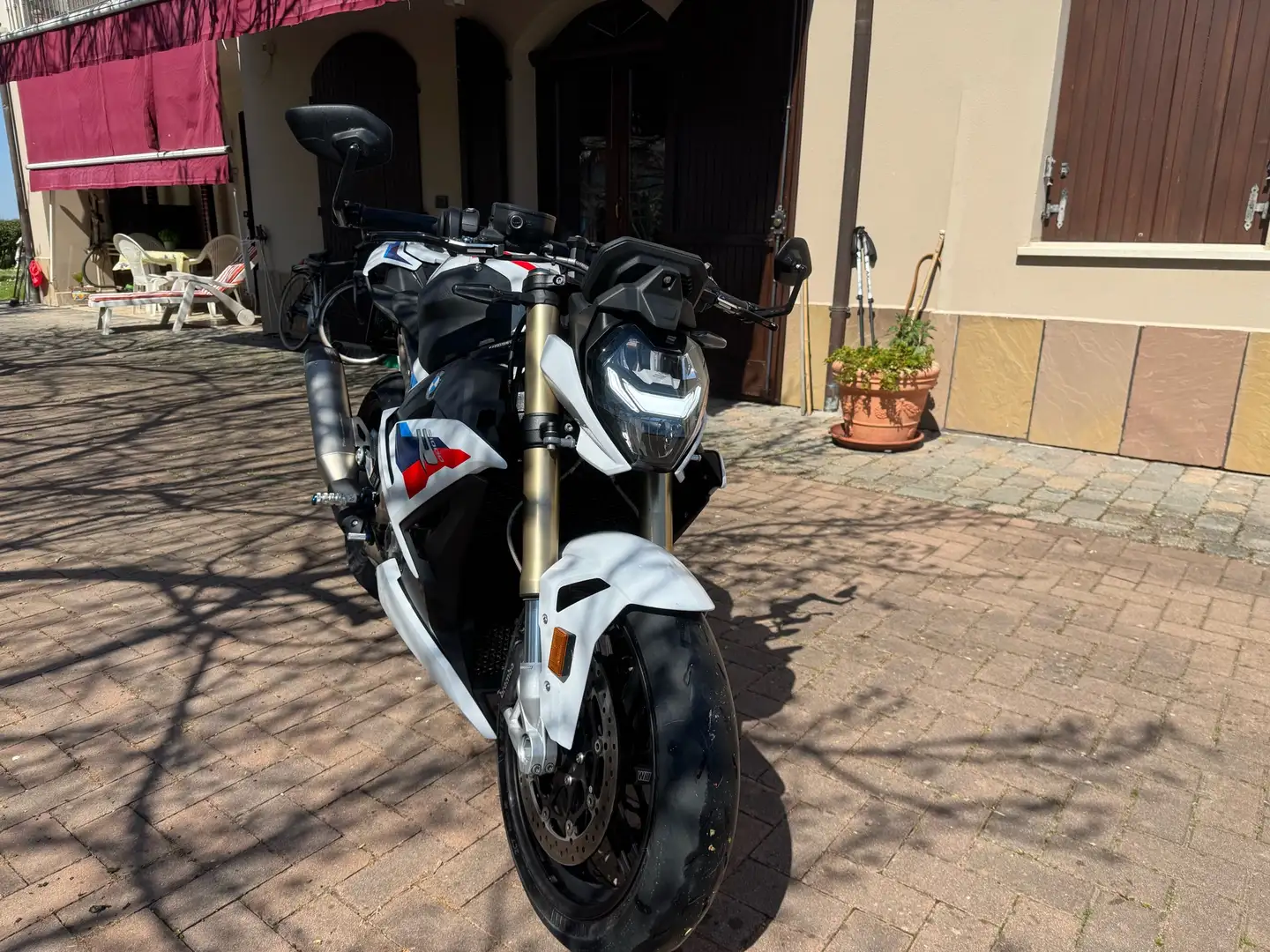 BMW S 1000 R m sport Bianco - 2