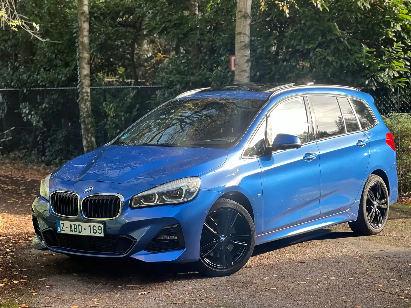 BMW 220 220d Gran Tourer Aut. M Sport Blauw - 1
