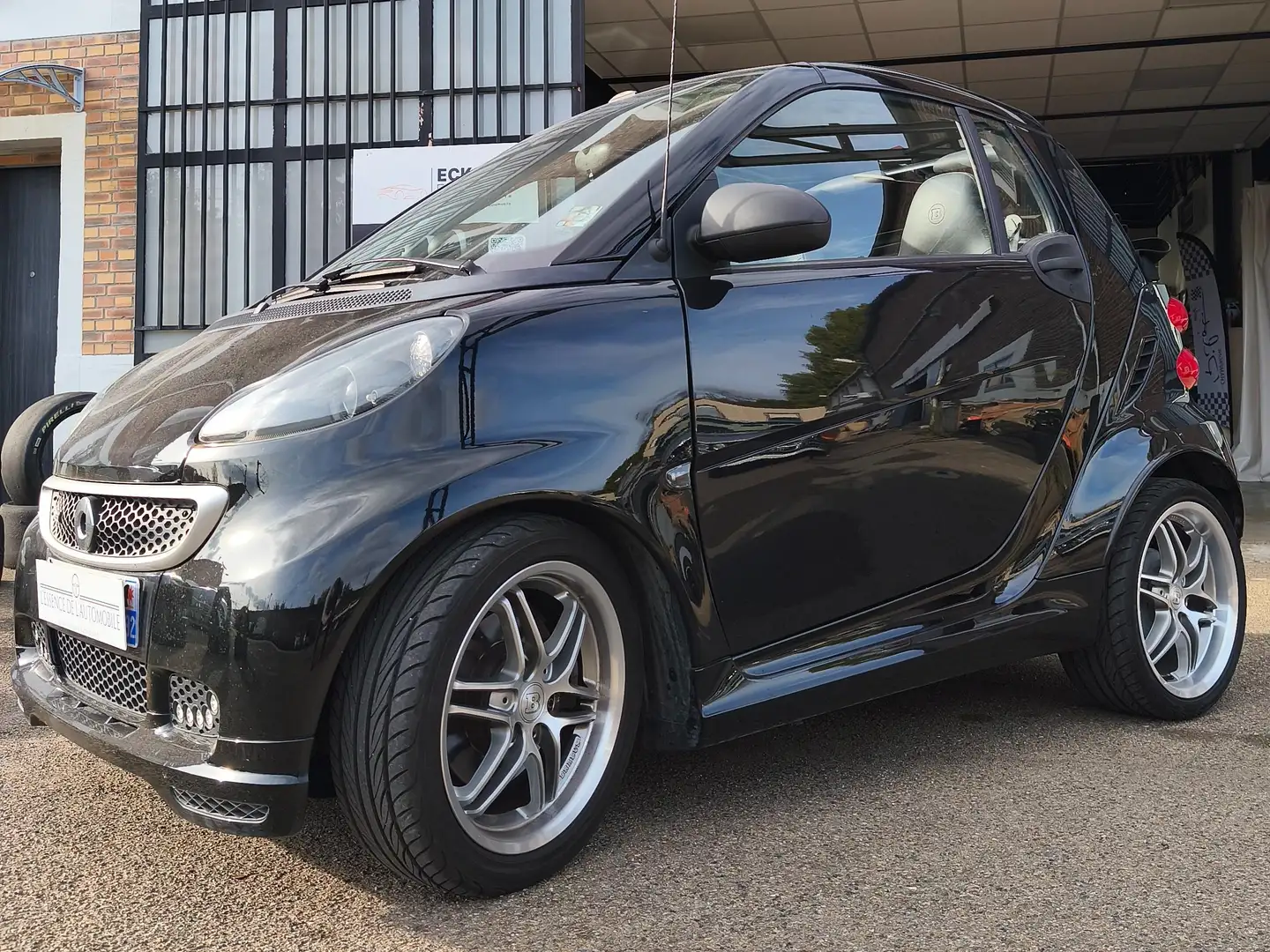 smart forTwo CABRIOLET BRABUS Negro - 1
