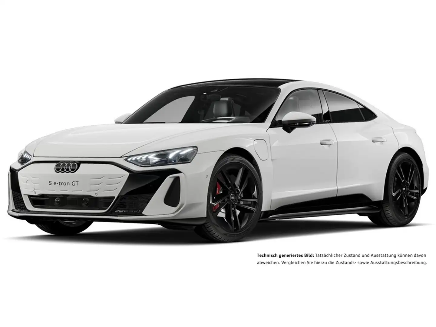 Audi e-tron GT quattro PANO B&O 360°CAM ACC LM21 Weiß - 2