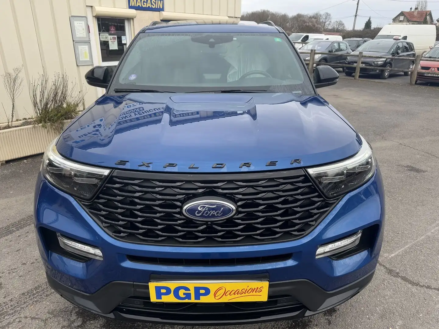 Ford Explorer 3.0 ECOBOOST 457CH PARALLEL PHEV ST-LINE I-AWD BVA10 25CV Blau - 2
