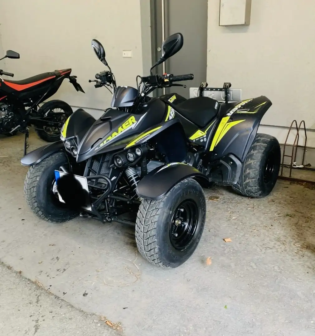 Kymco Maxxer 300 Supermoto LOF Zulassung / 2 Personen Noir - 1