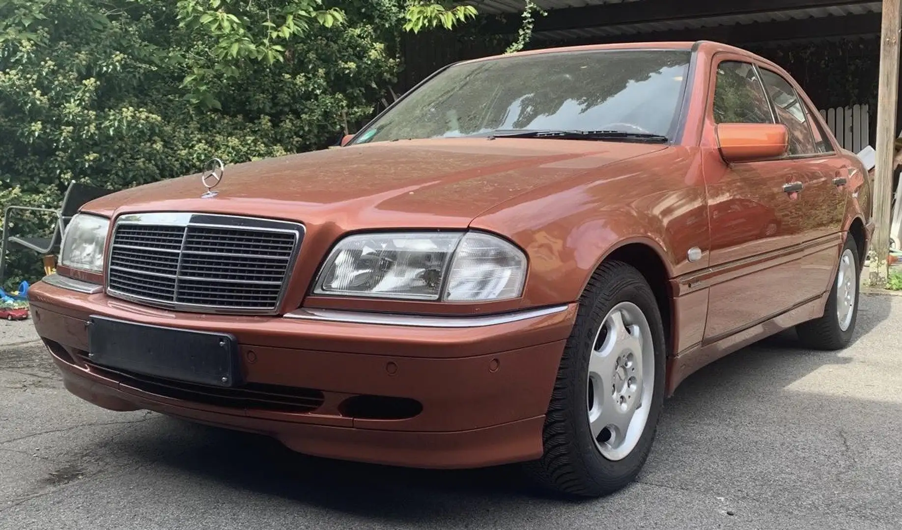 Mercedes-Benz C 240 Designo Leder Automatik Klima Bose Tempomat Orange - 2