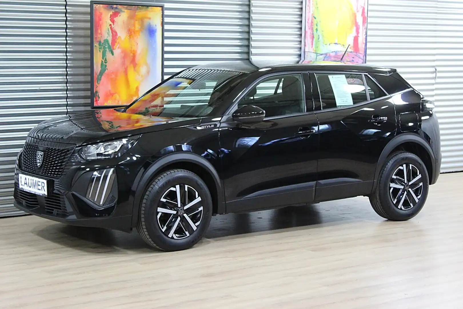 Peugeot 2008 Benzin 100 S&S Style 6-Gang-Manuell Schwarz - 1