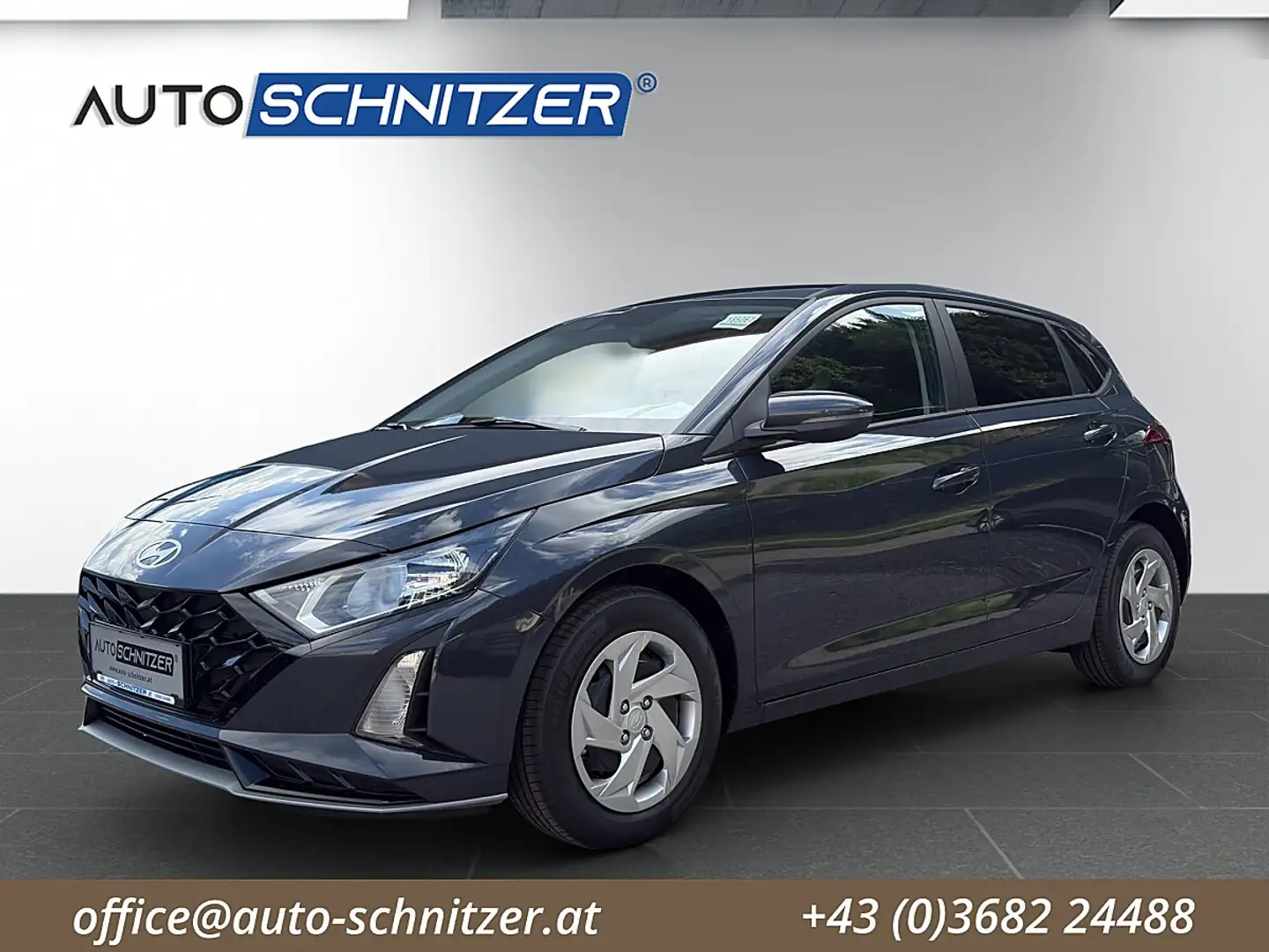 Hyundai i20 1,0 T-GDI Smart Line P7 Grau - 1