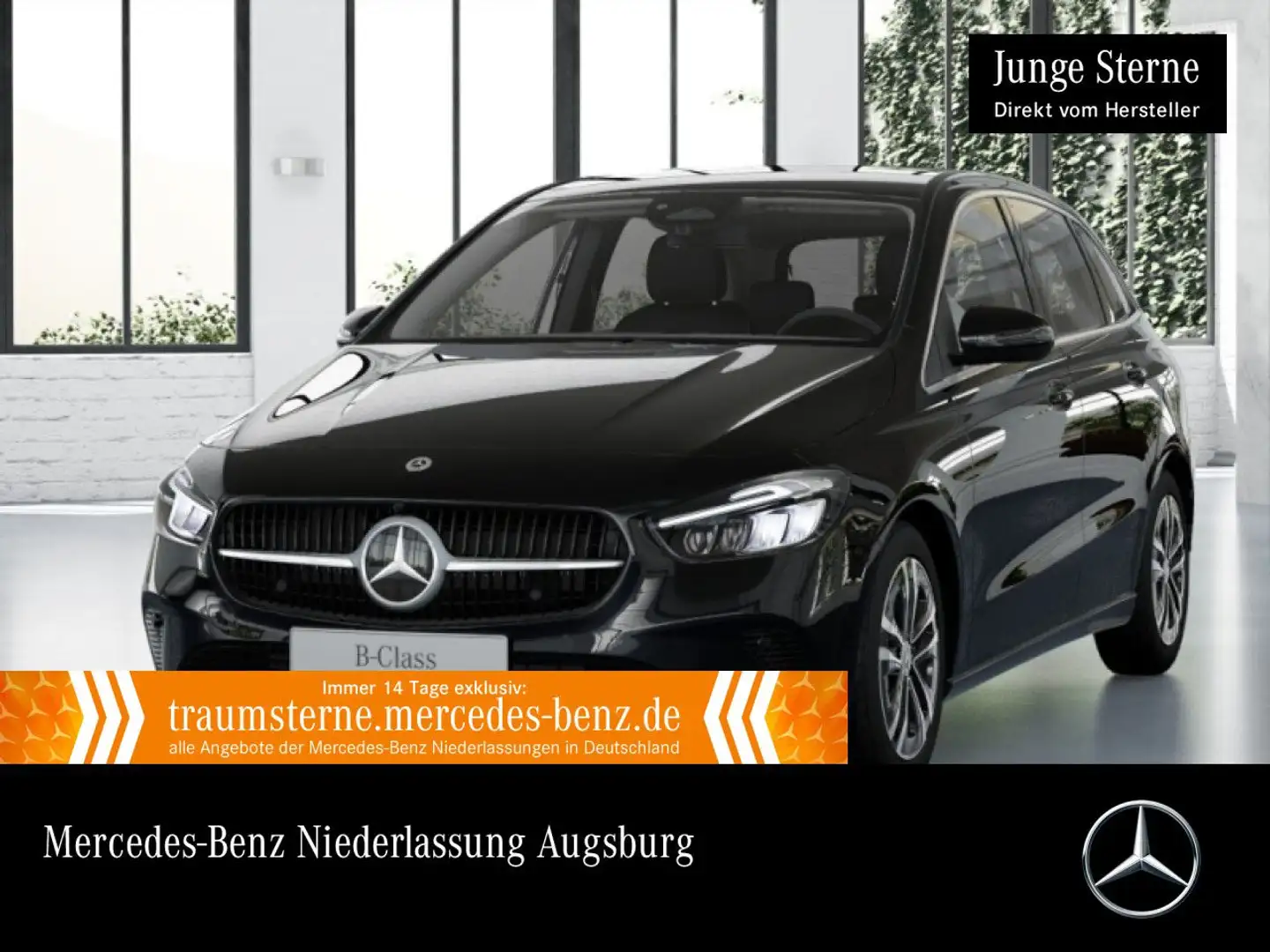 Mercedes-Benz B 180 PROGRESSIVE+AHK+LED+KAMERA+7G Schwarz - 1