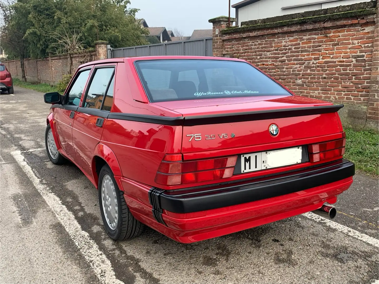 Alfa Romeo 75 3.0 V6 QV Ex Alfa Corse Ex deAdamich - 2