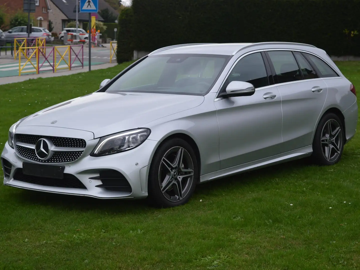 Mercedes-Benz C 220 ShootingBrake C 220D 9GTRONIC AMG Line Nieuw Model Argent - 1