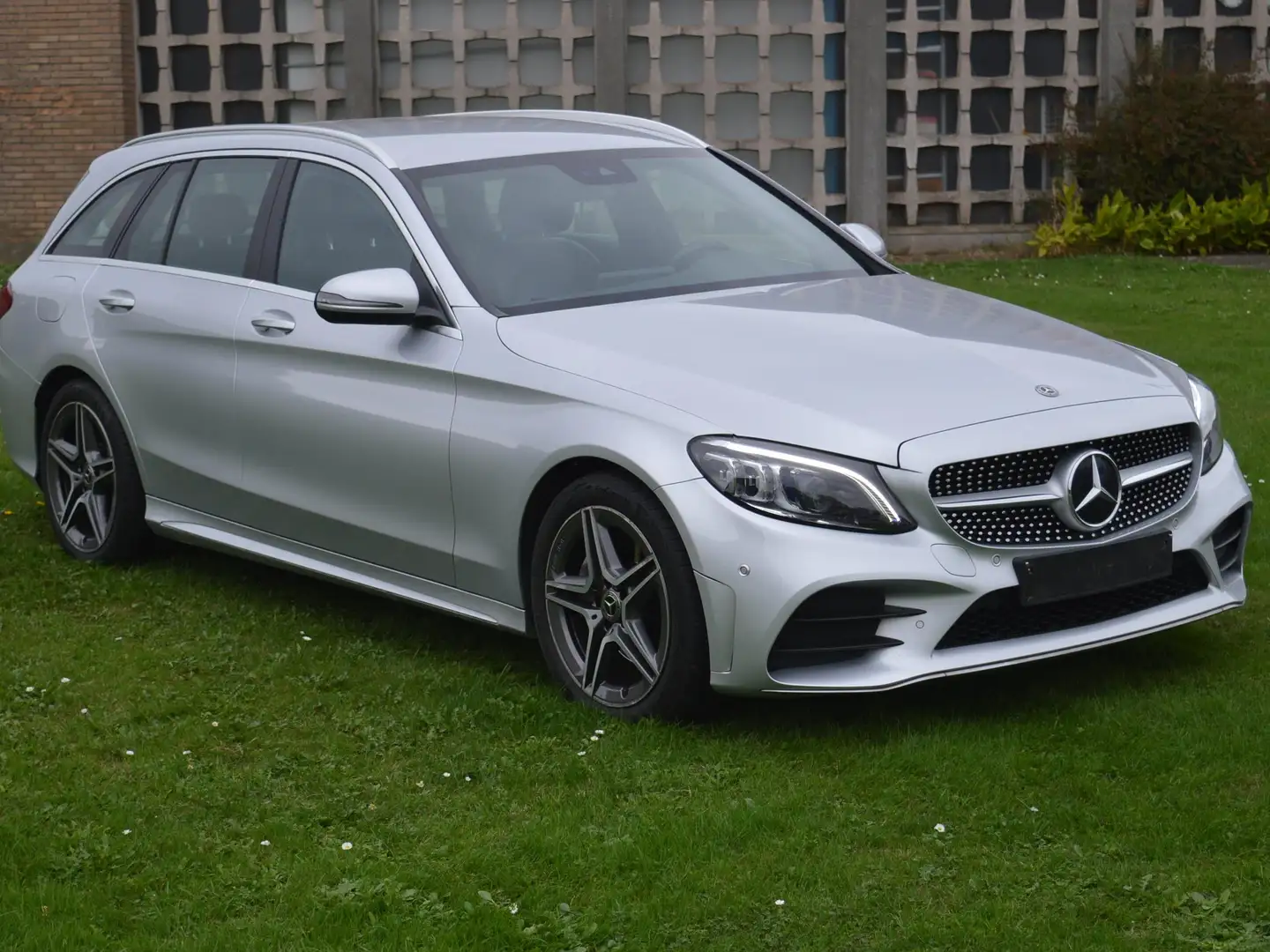 Mercedes-Benz C 220 ShootingBrake C 220D 9GTRONIC AMG Line Nieuw Model Argent - 2