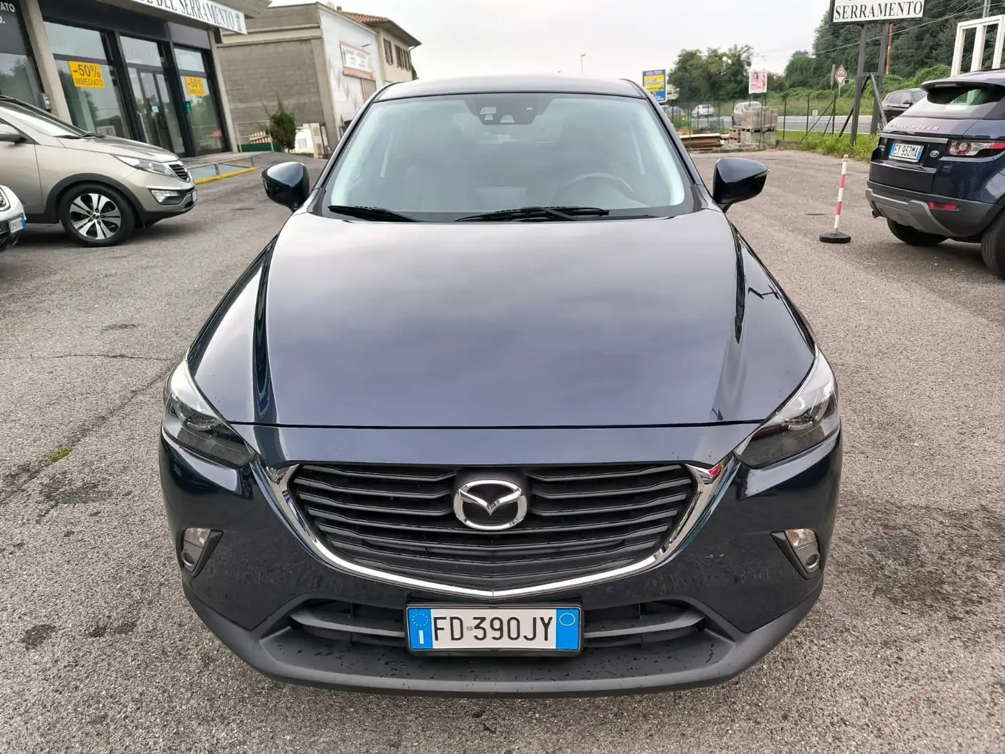 Mazda CX-3 1.5d Exceed 2wd 105cv*95000km*UNIPROPR*OK NEOPATEN Bleu - 2