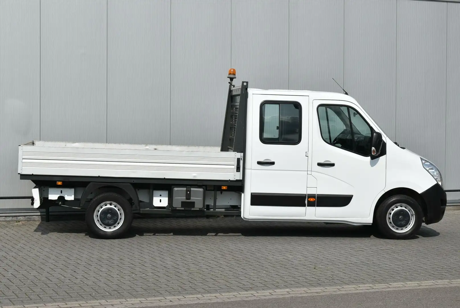 Opel Movano 2.3 CDTI 170 Pk E6 L3 DC Pickup Clima Navi Cruise Weiß - 2