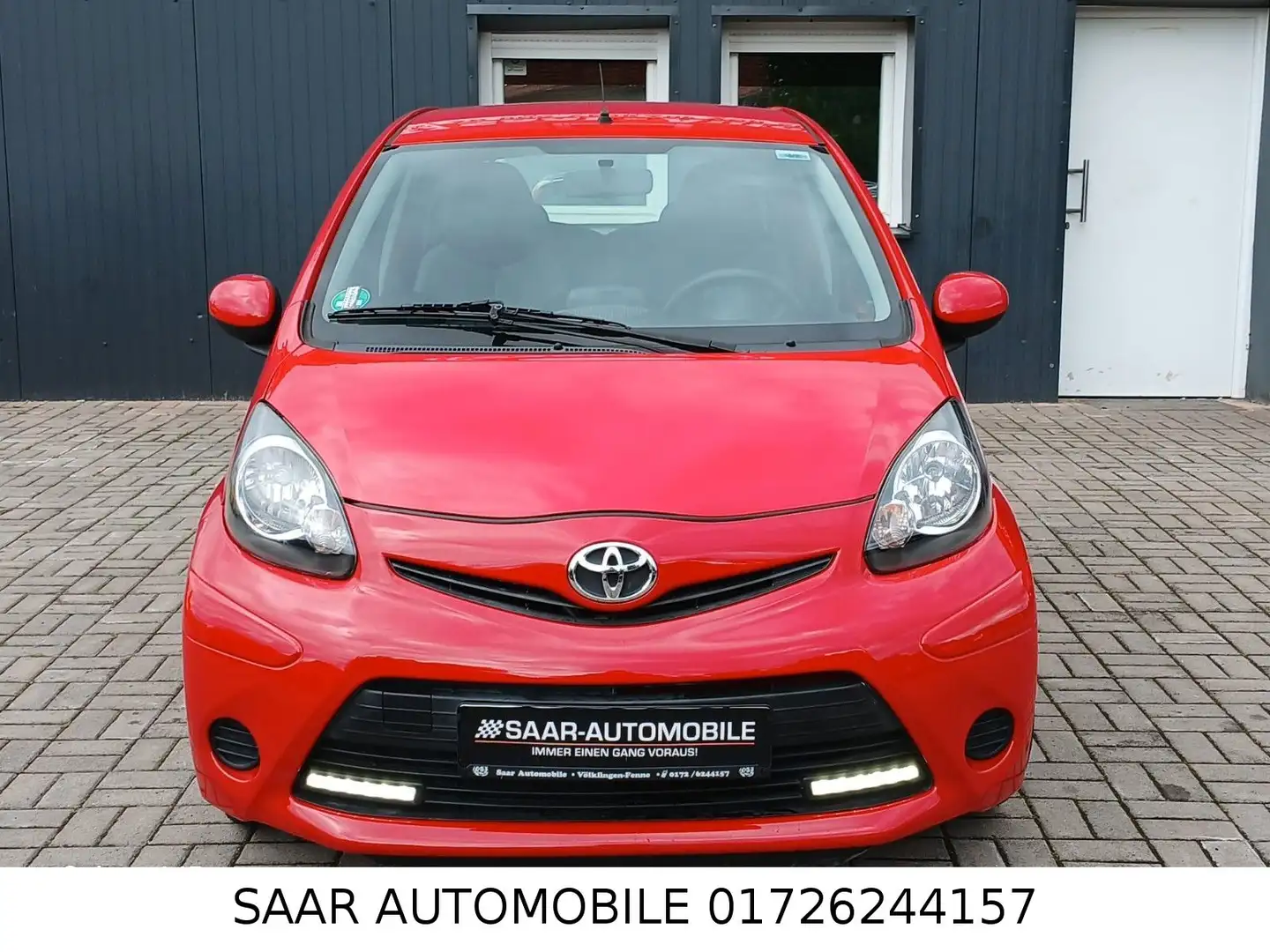 Toyota Aygo AYGO Cool Go/KLIMA/NAVI/EURO5 Roşu - 2