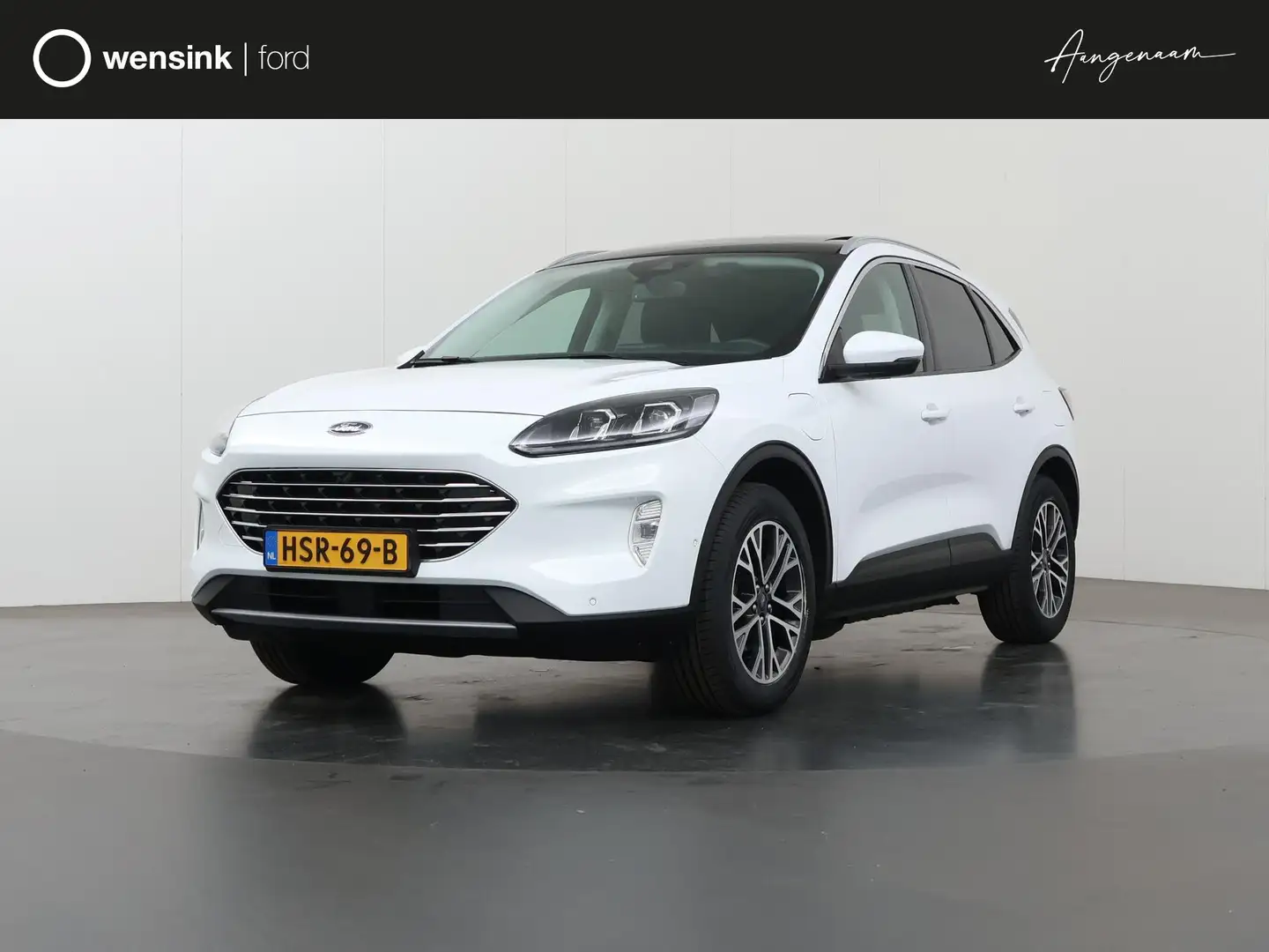 Ford Kuga 2.5 PHEV Titanium X | Panoramadak | Winterpakket | Wit - 1