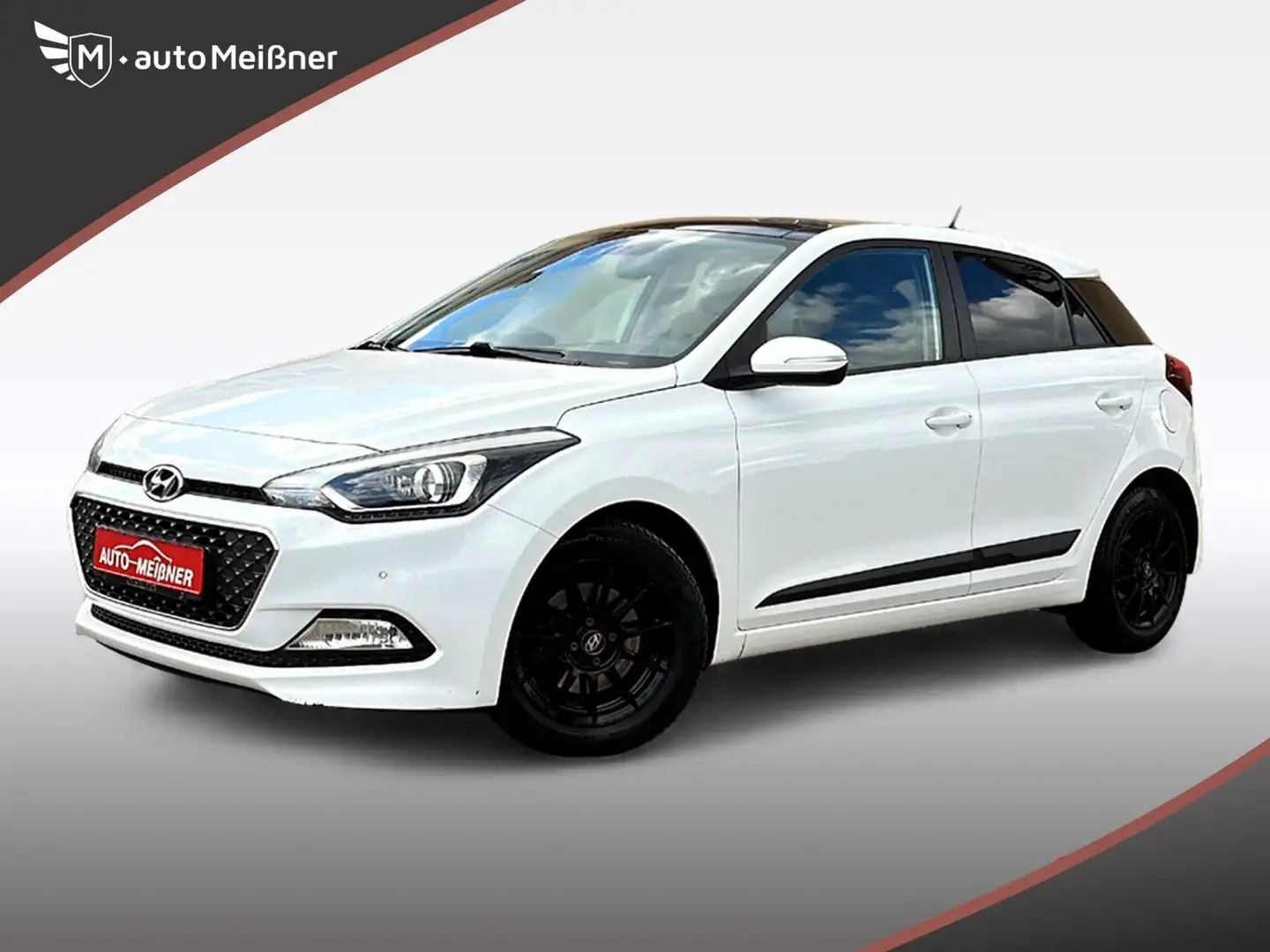 Hyundai i20 Style *Navi *Sitzh.*Kamera *PDC *Panor.-Dach Blanc - 1