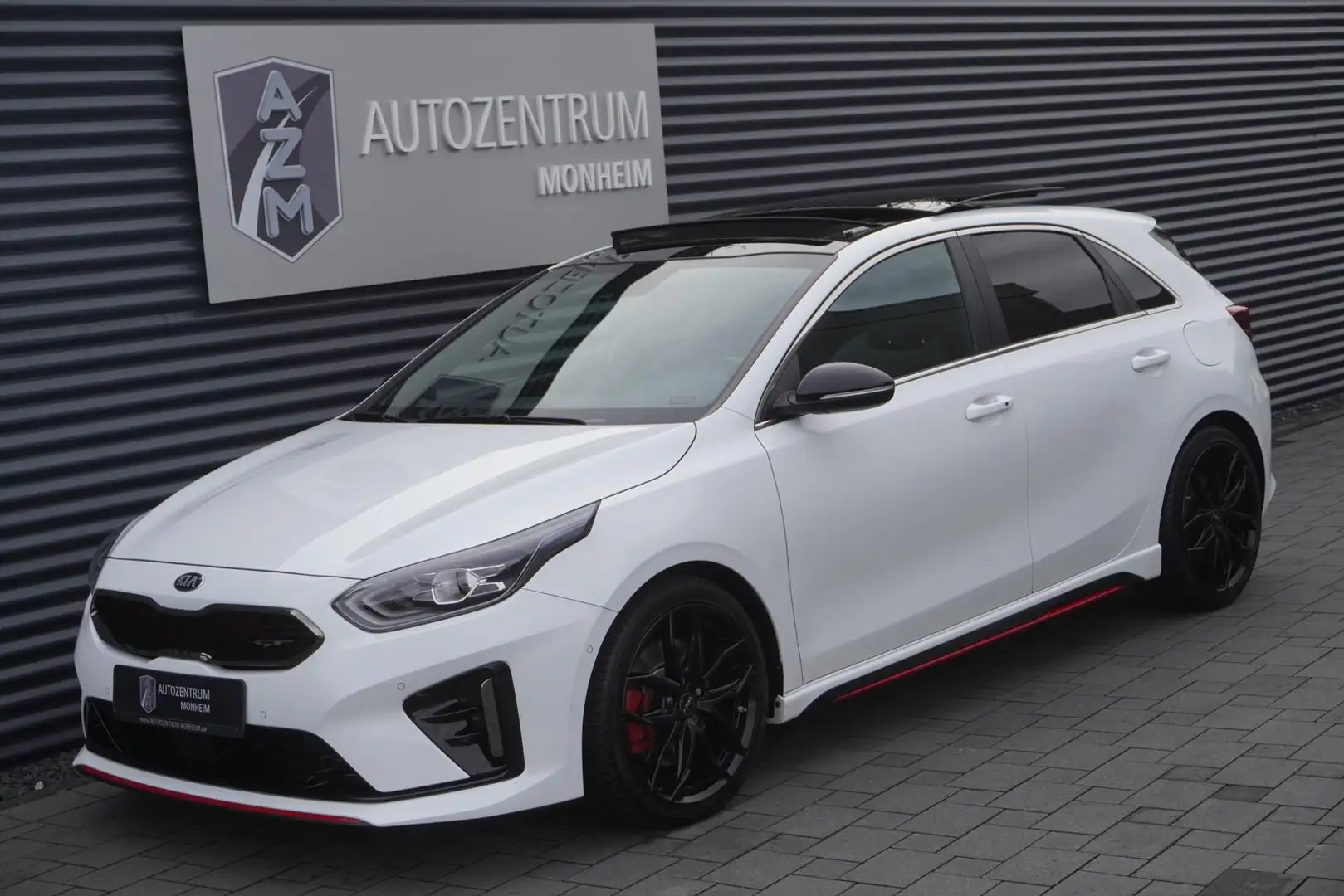 Kia Ceed / cee'd GT PANORAMA|MEMORY|NAVI|JBL|LED|SITZHEIZUNG Blanc - 2