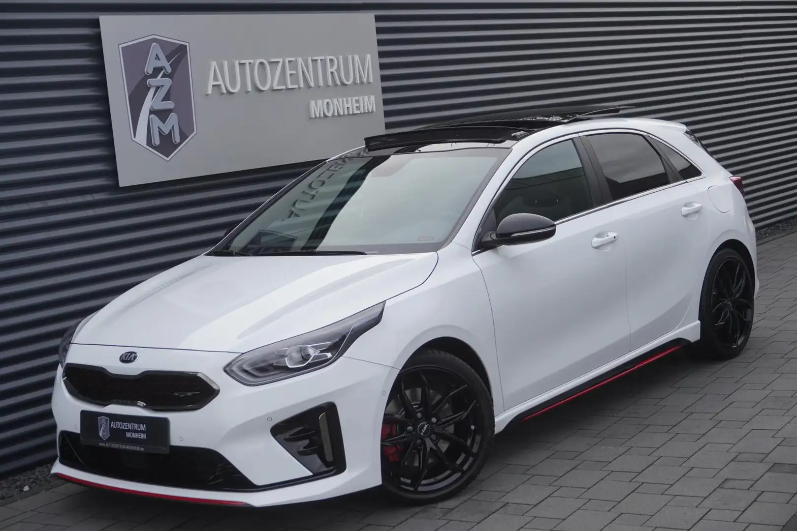 Kia Ceed / cee'd GT PANORAMA|MEMORY|NAVI|JBL|LED|SITZHEIZUNG Blanc - 1