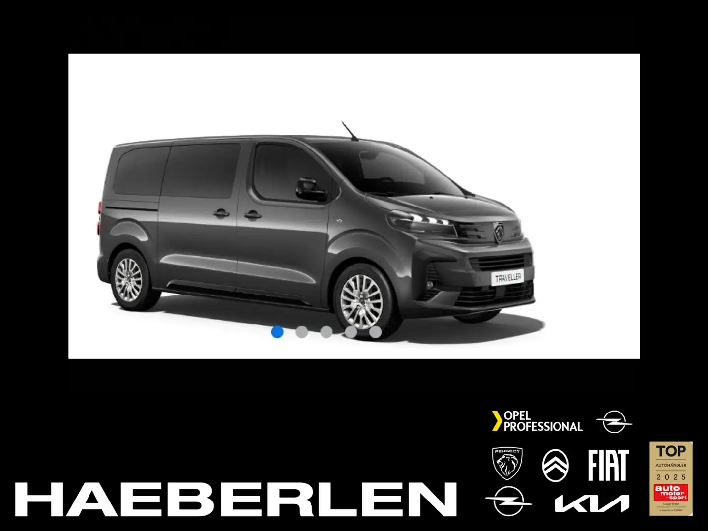 Peugeot Traveller Active L2 2.0BlueHDi **8 Sitzer+NAVI** Šedá - 1