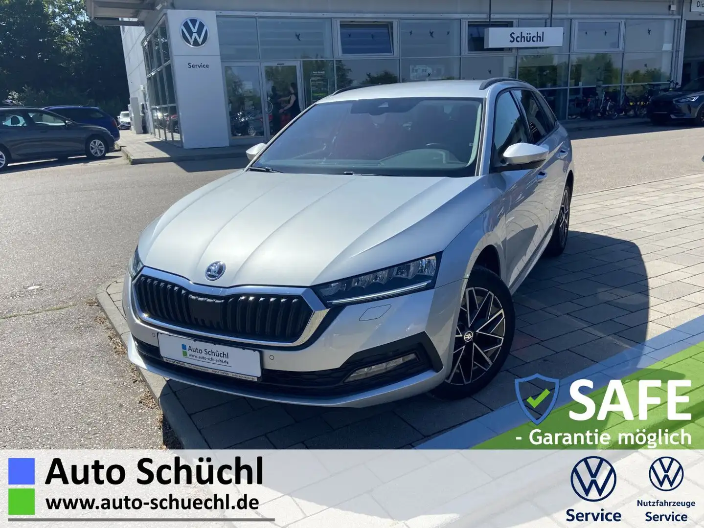 Skoda Octavia Combi 2.0 TDI DSG Clever 17"+NAVI-COLUMB Silber - 1