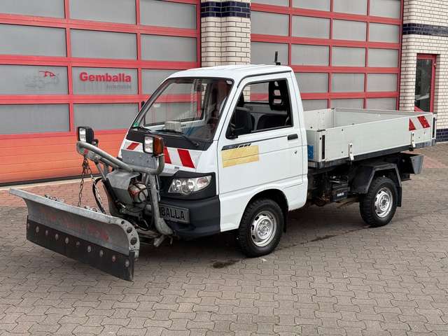 Imagine Piaggio PORTER PFAU 4X4 ALLRAD KIPPER WINTERDIENST
