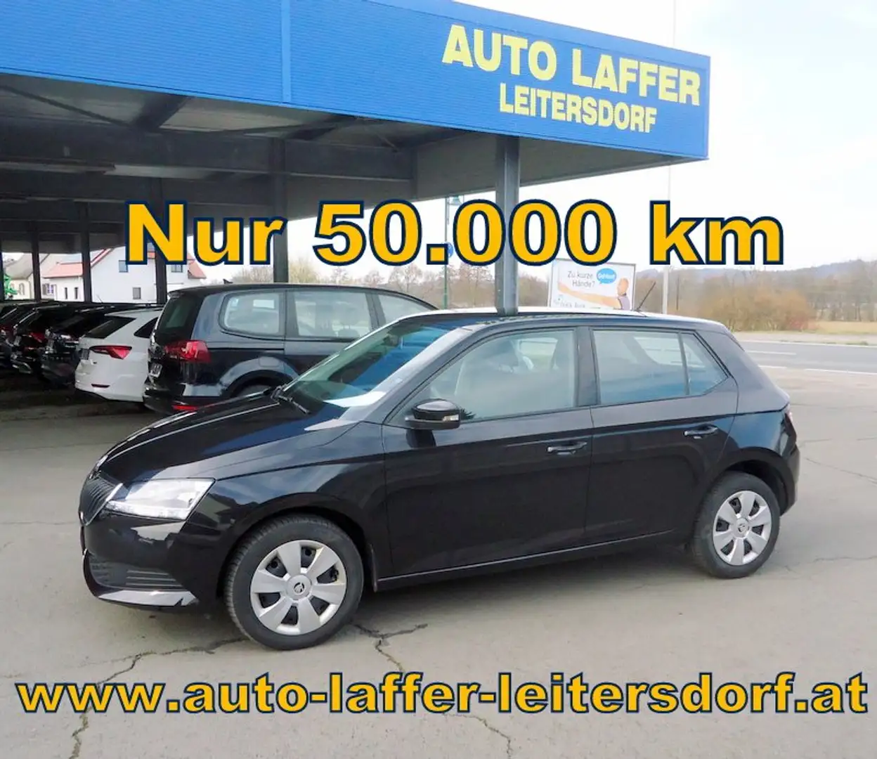 Skoda Fabia Active**Nur 50.000 KM**Klima**1.Bes. Schwarz - 1