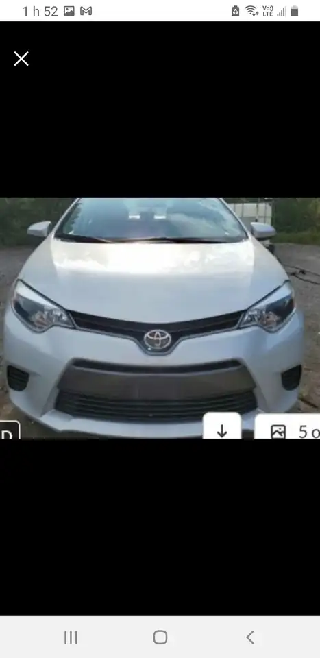 Toyota Corolla снимка Toyota Corolla