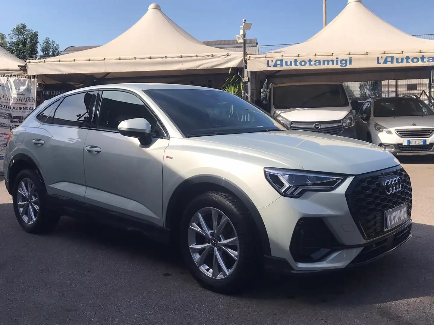 Audi Q3 SPB 35 TDI quattro S tronic S line edition Gris - 1