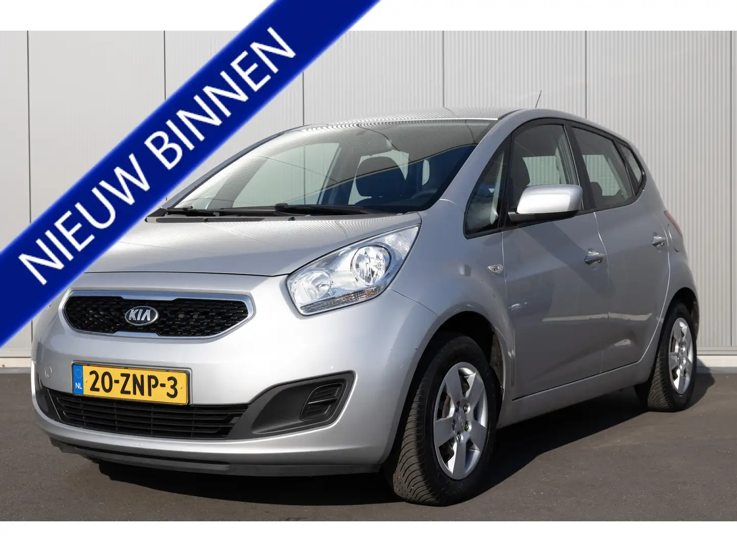 Kia Venga 1.6 CVVT | TREKHAAK | CRUISE CONTROL | AIRCO | NL- Grijs - 1