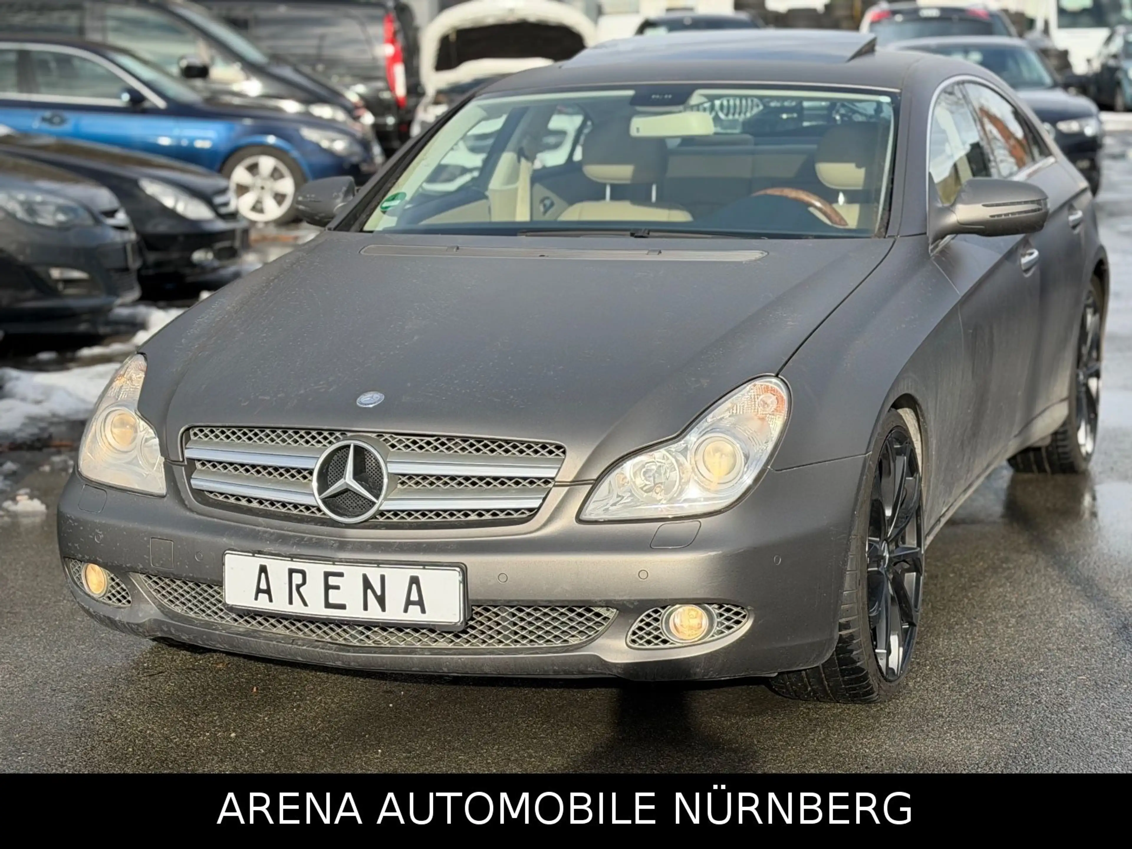 Mercedes-Benz CLS 350 CLS350 CGI*Matt Foliert*Schiebedach*Leder*Xenon